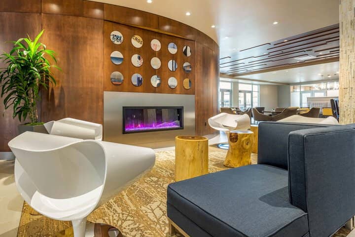 Lobby sitting area